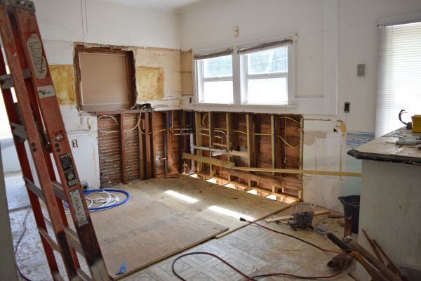 Bathroom Demolition in Merrillville