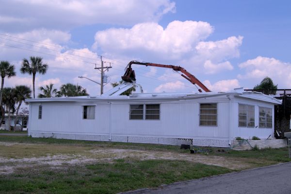 Mobile Home Demolition in Merrillville