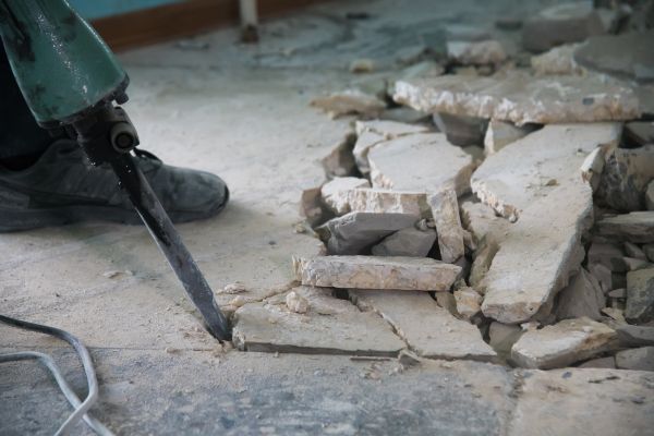 Concrete Porch Removal in Merrillville
