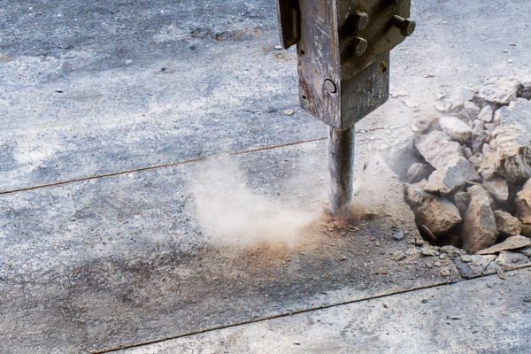Concrete Patio Removal in Merrillville