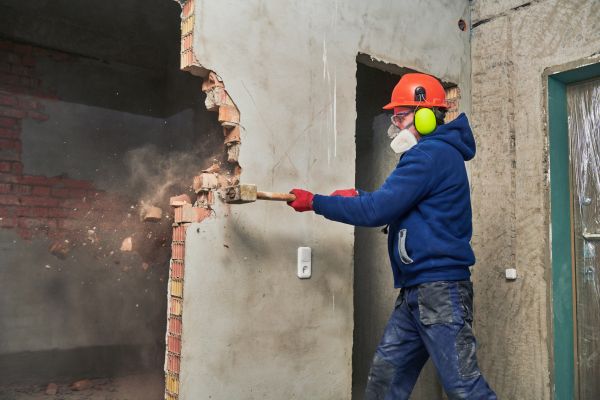 Concrete Wall Demolition in Merrillville