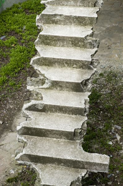 Concrete Steps Demolition in Merrillville