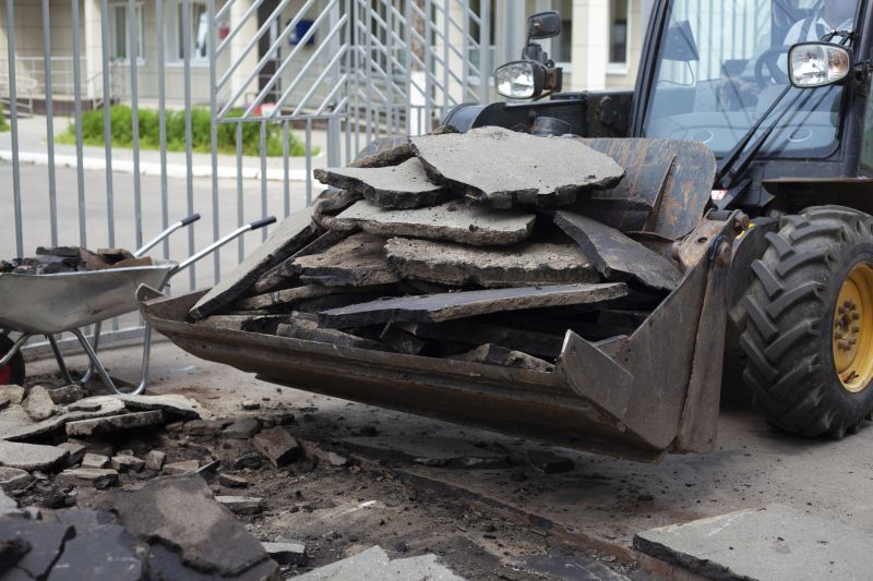Asphalt Driveway Demolition